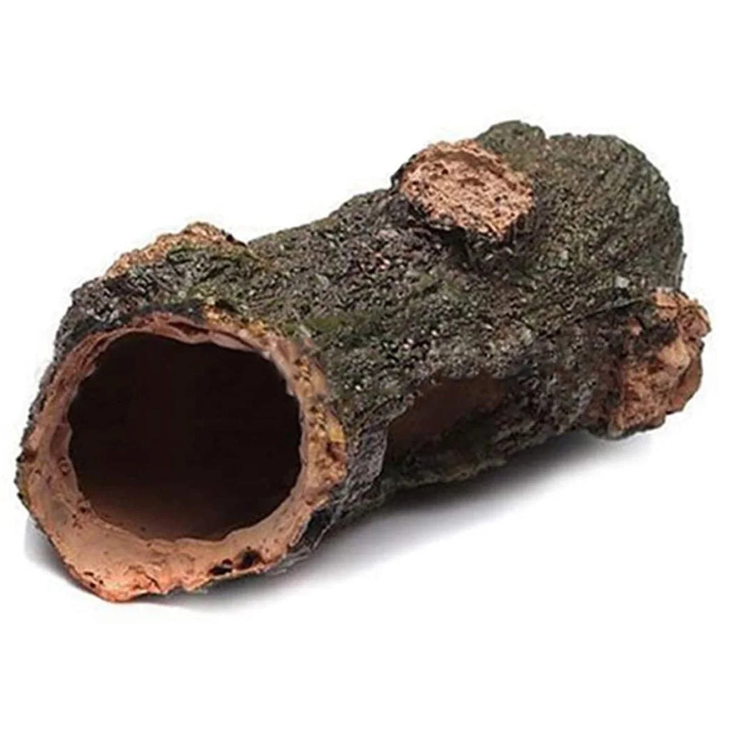 Aquarium Trunk Decorations, Resin Fish Tank Betta Log Aquarium Hideout Cave Ornament Landscape for Fish Tank Terrarium
