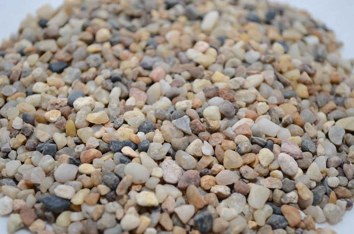 Natural River Gravel for Aquariums - 5 Pounds