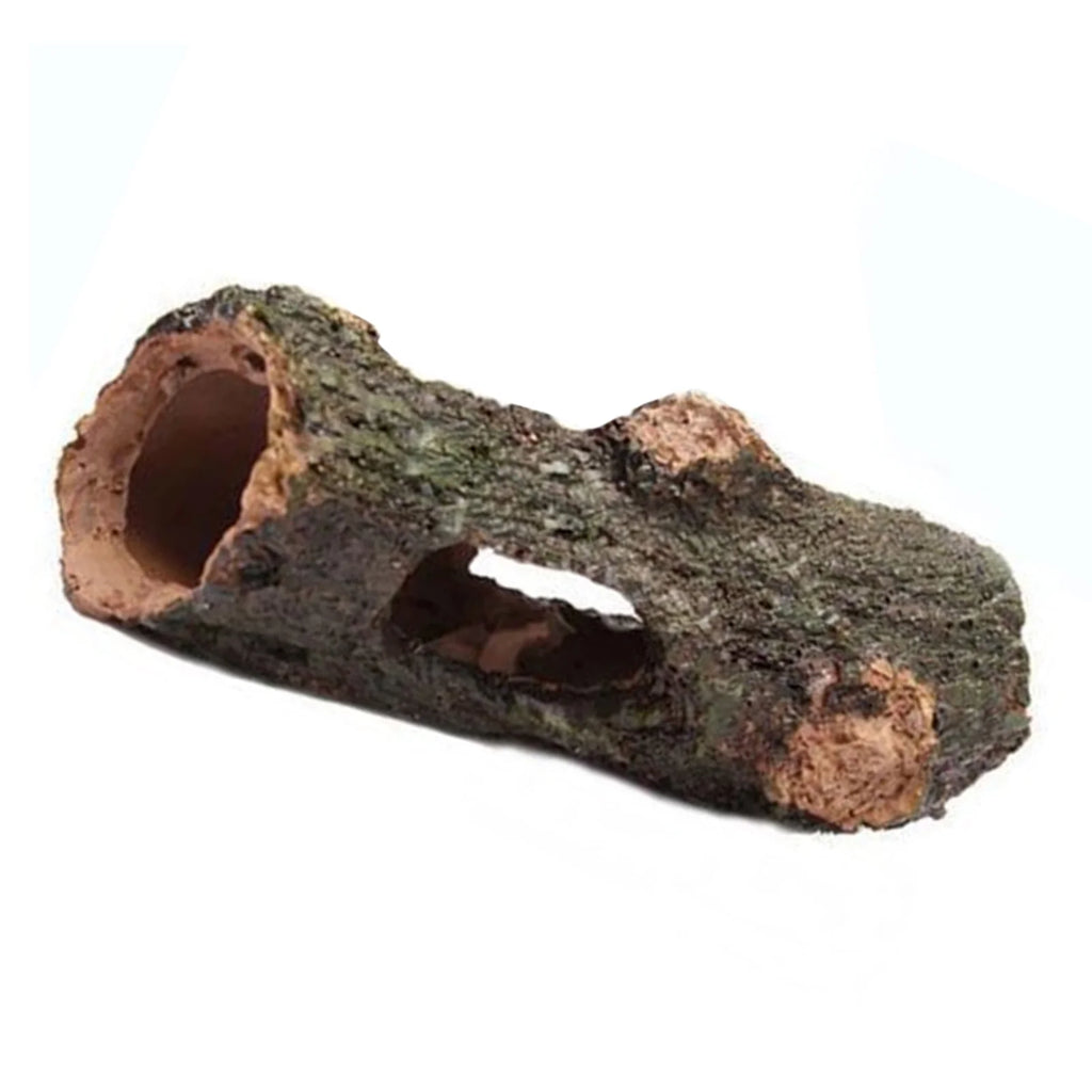 Aquarium Trunk Decorations, Resin Fish Tank Betta Log Aquarium Hideout Cave Ornament Landscape for Fish Tank Terrarium