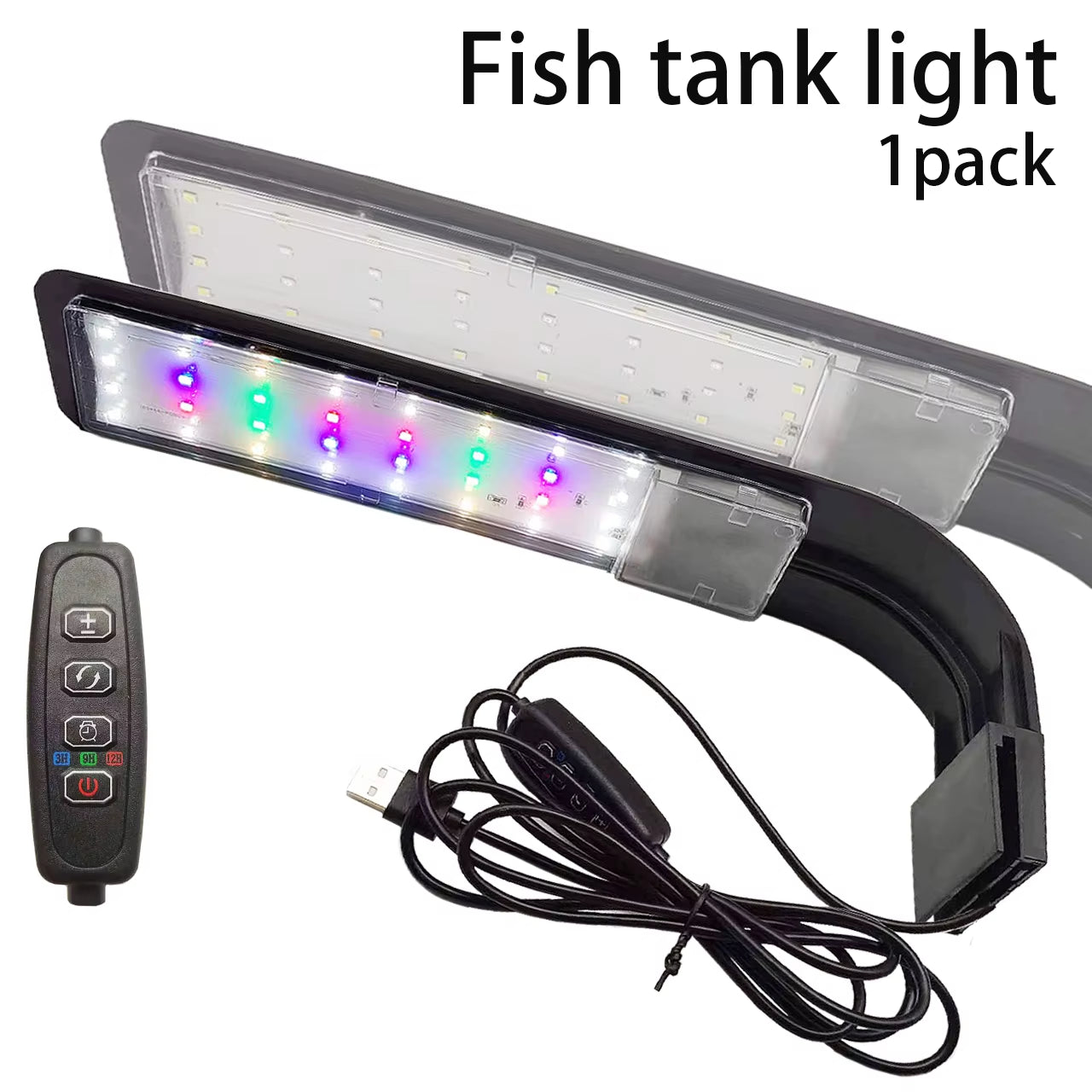 Intelligent Timing Tricolor Variable Light Aquarium Lights LED Plant Growth Lights Fish Tank Lights Aquarium Decorative Lighting