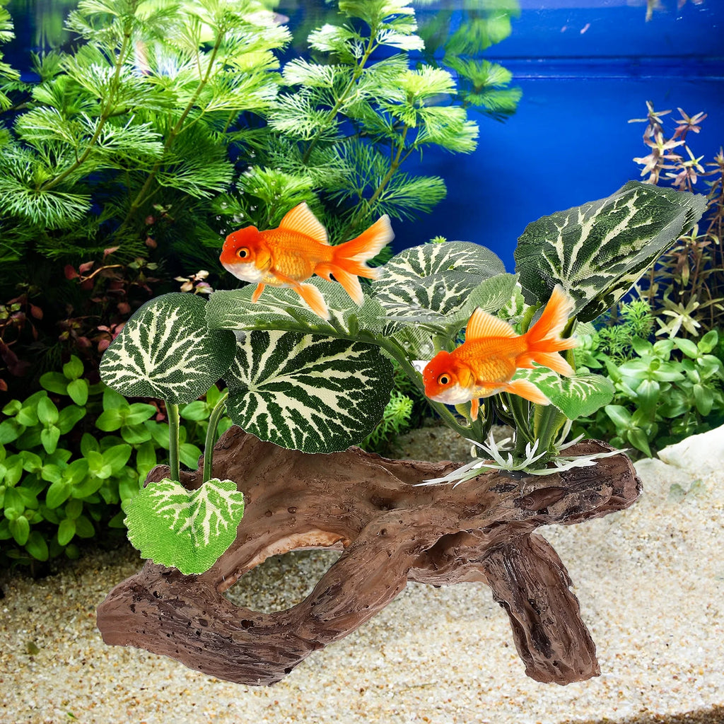 Aquarium Decoration Model the Flowers Aquatic Plants Fish Tanks Tall Decorations Accessories For