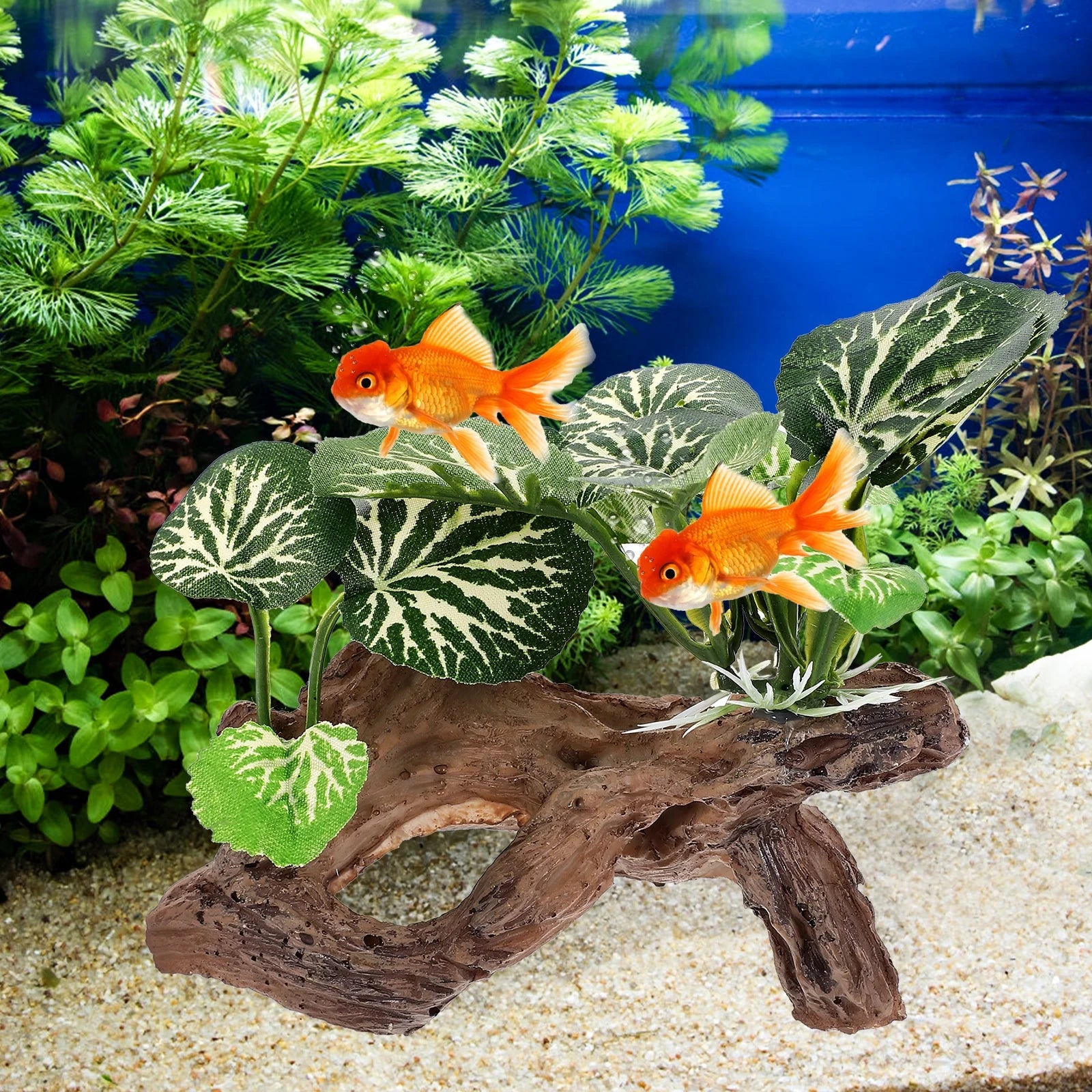Aquarium Decoration Model the Flowers Aquatic Plants Fish Tanks Tall Decorations Accessories For