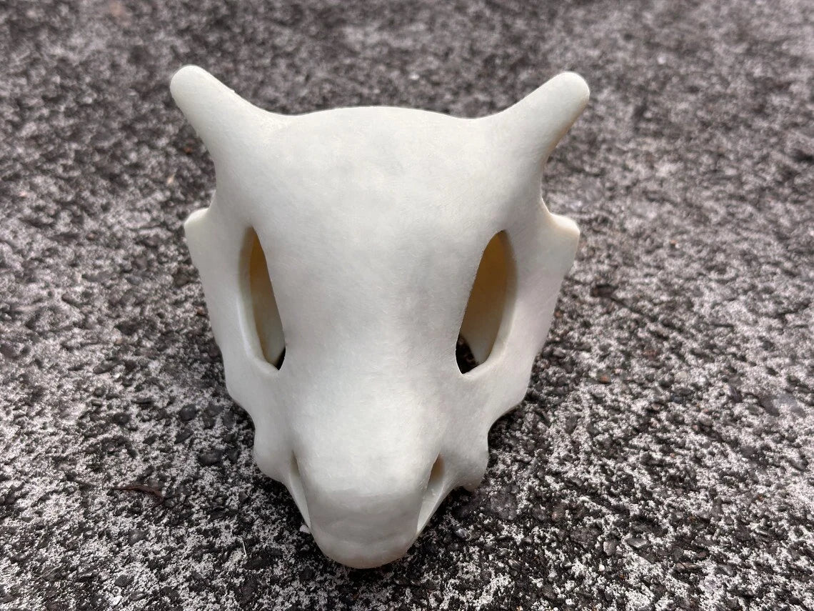 Cubone Pokémon Skull for Aquariums - Fish Hideaway- Freshwater and Saltwater Safe!