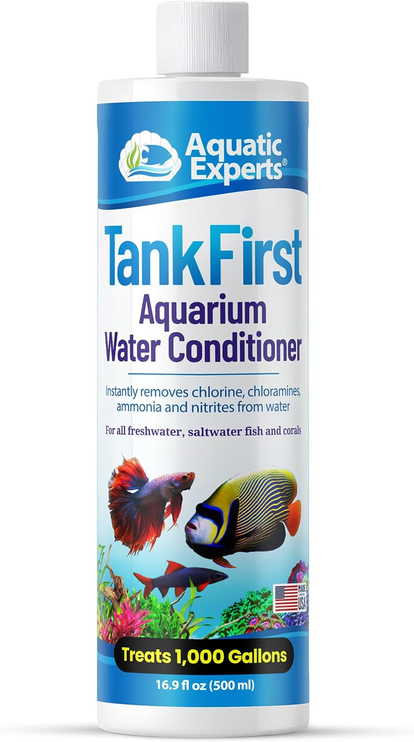 Tankfirst Complete Aquarium Water Conditioner - Effective Chlorine, Chloramines Removal, and Ammonia Detoxification for Fish Tanks (500 mL)