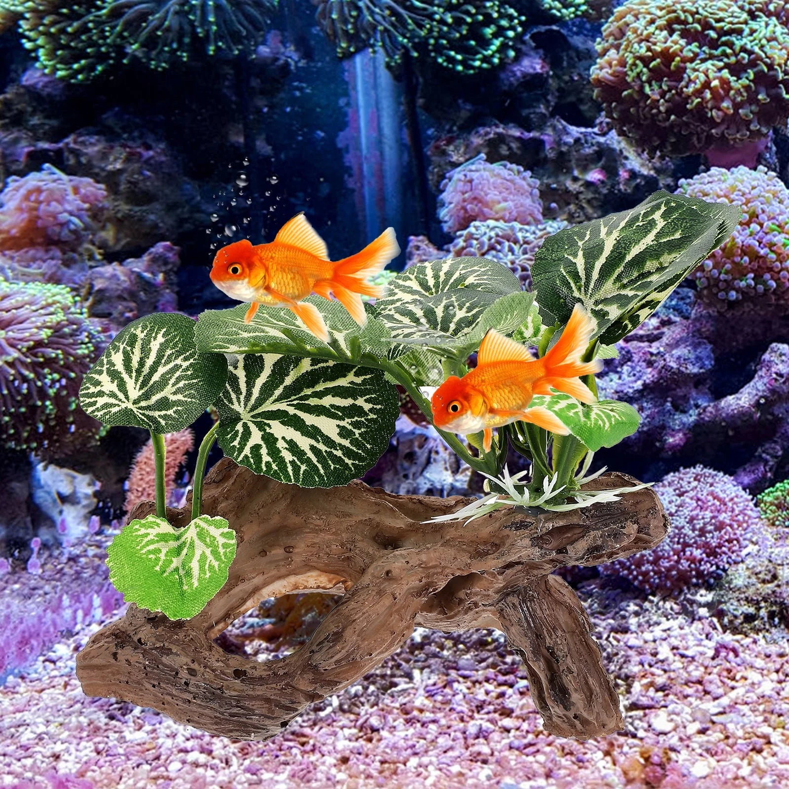 Aquarium Decoration Model the Flowers Aquatic Plants Fish Tanks Tall Decorations Accessories For