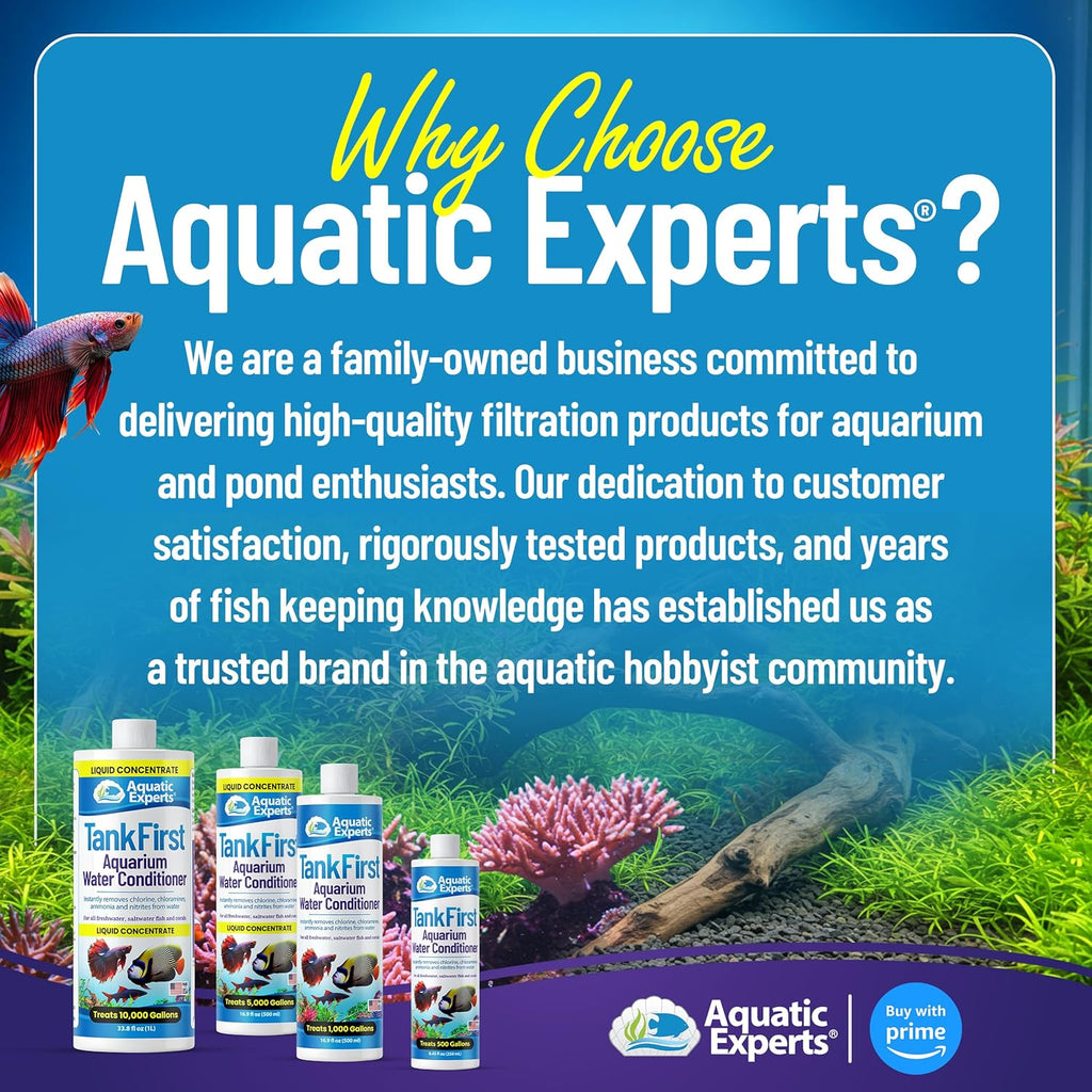 Tankfirst Complete Aquarium Water Conditioner - Effective Chlorine, Chloramines Removal, and Ammonia Detoxification for Fish Tanks (500 mL)