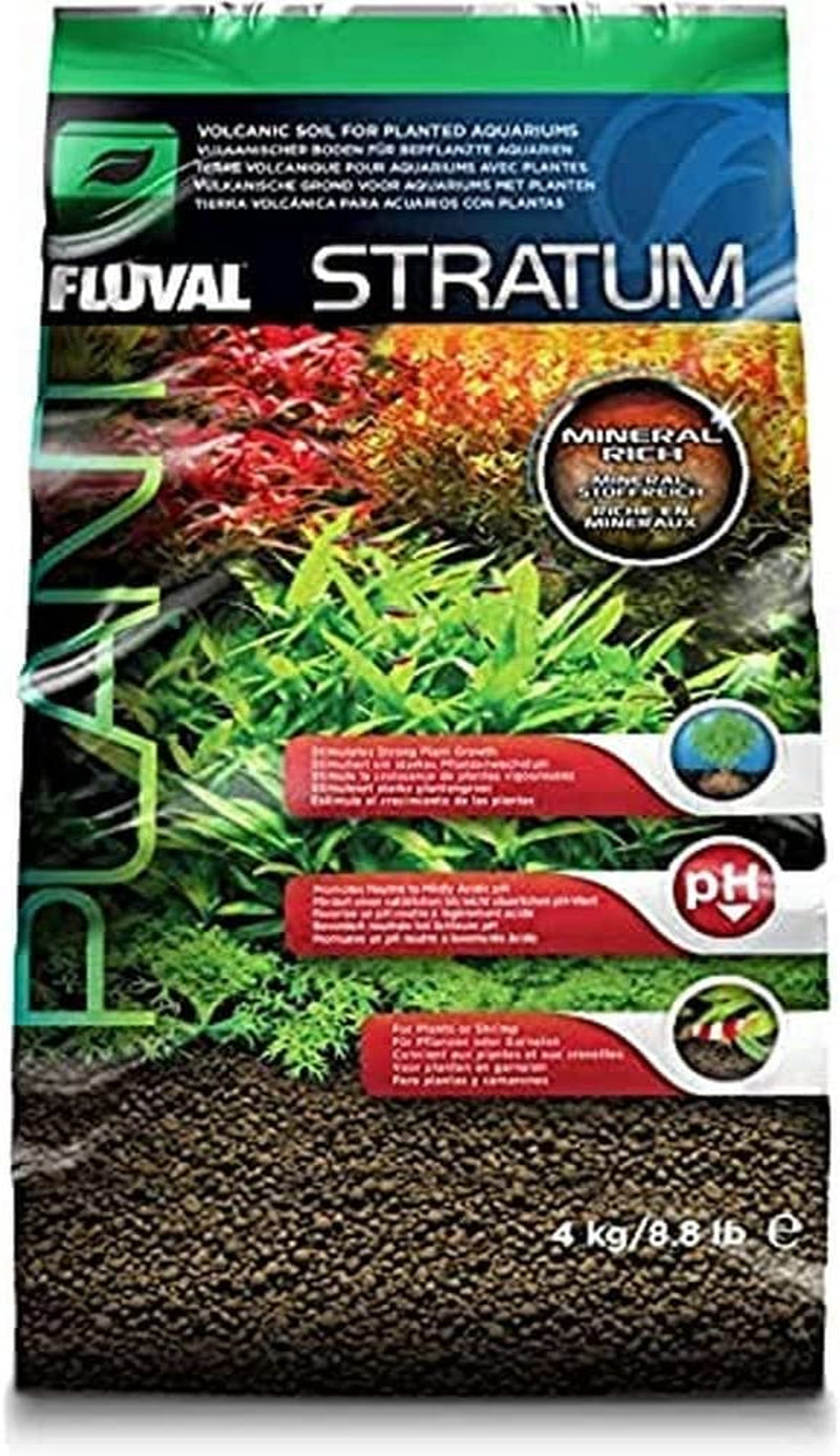 12694 Plant and Shrimp Stratum for Freshwater Aquariums, 8.8 lbs – Premium Substrate for Robust Plant Growth, Ideal for Neutral to Slightly Acidic pH