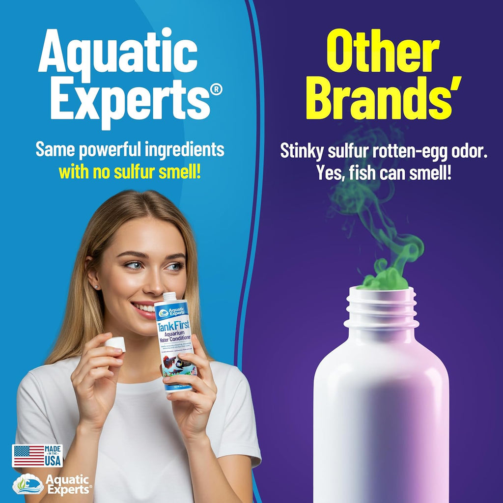 Tankfirst Complete Aquarium Water Conditioner - Effective Chlorine, Chloramines Removal, and Ammonia Detoxification for Fish Tanks (500 mL)