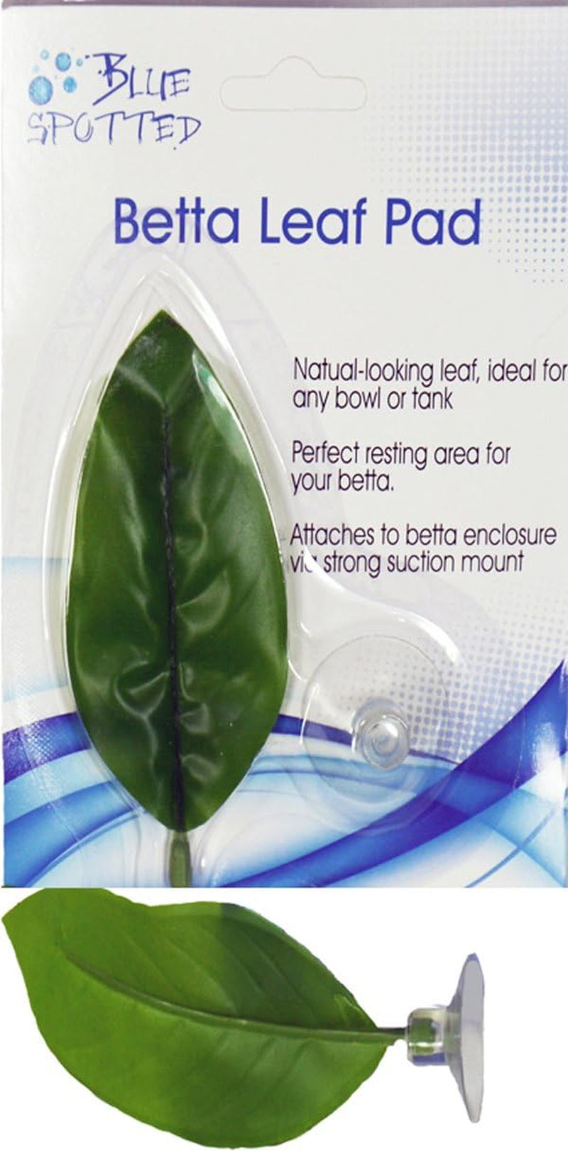 Betta Plant Leaf Pad for Freshwater and Saltwater Aquariums