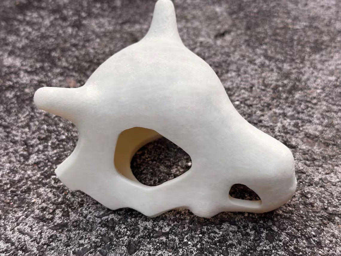 Cubone Pokémon Skull for Aquariums - Fish Hideaway- Freshwater and Saltwater Safe!