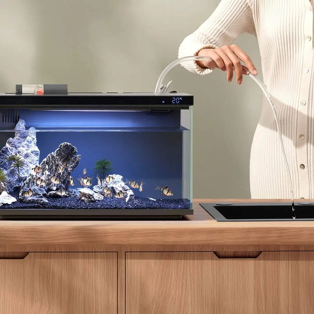 Elevate Your Aquarium Experience with the Xiaomi Mijia Smart Fish Tank - Remote Feeding & Smart Lighting Controlled via Mijia APP