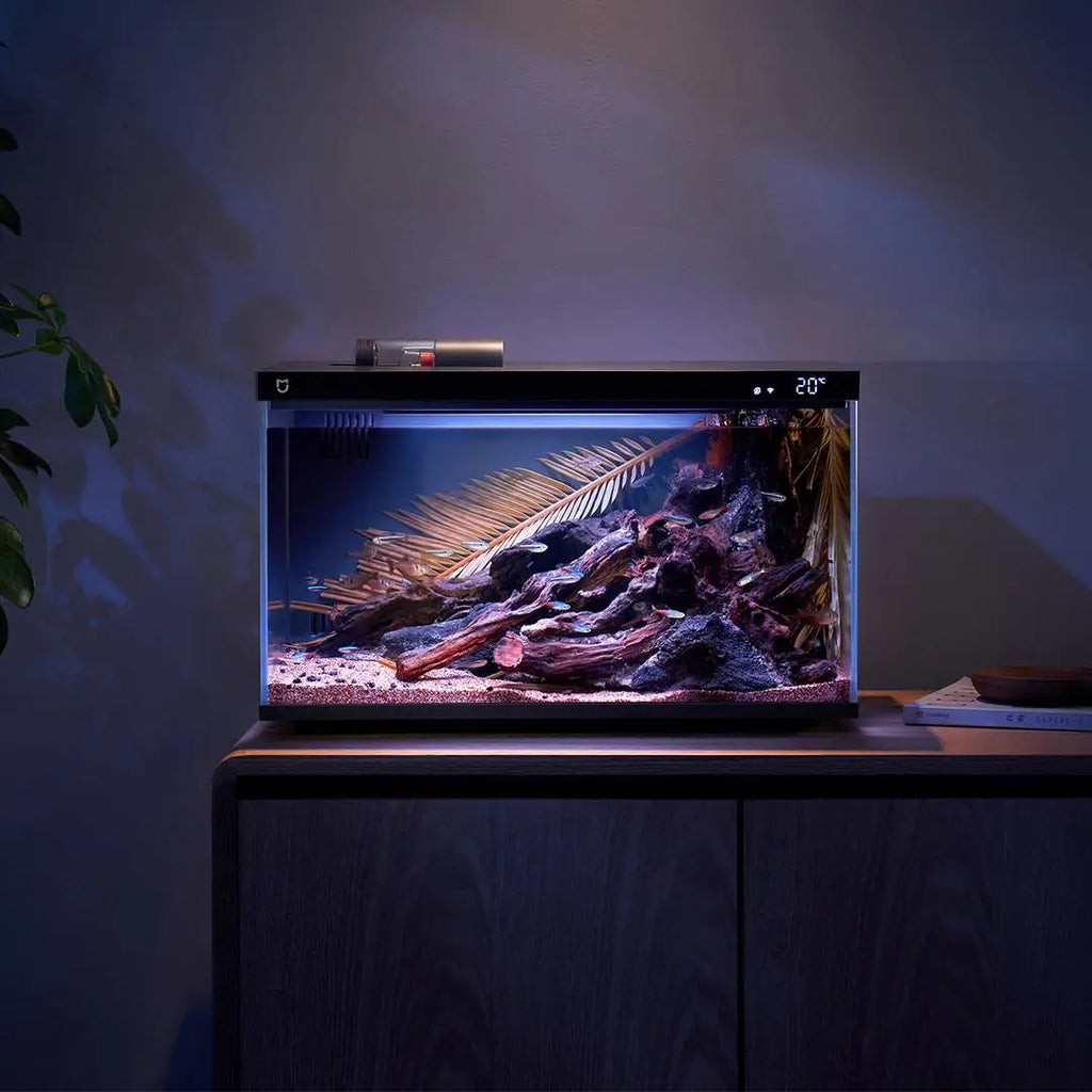 Elevate Your Aquarium Experience with the Xiaomi Mijia Smart Fish Tank - Remote Feeding & Smart Lighting Controlled via Mijia APP