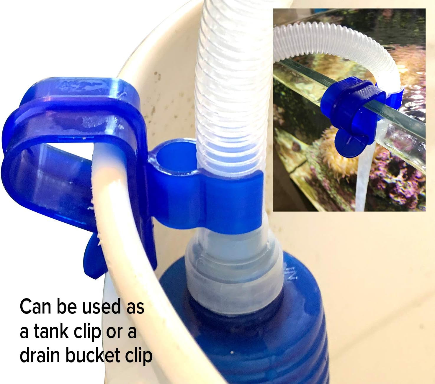 Fish Tank Cleaner/Fish Tank Accessories - Comes W/Gravel Vacuum for Aquarium, Fish Net, Magnet Brush & Algae Scraper - BPA Free Aquarium Supplies & Aquarium Cleaning Tools (3 in 1 Starter Kit)