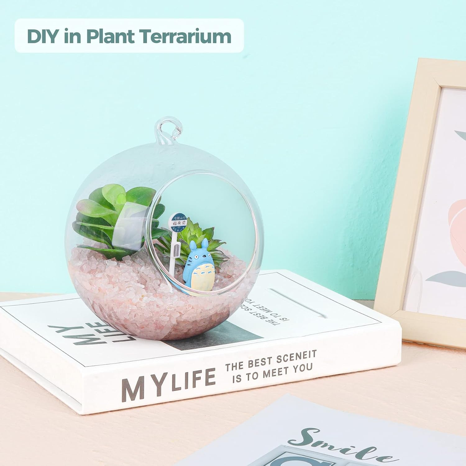 Tumbled Crystal Quartz Chips - 1 LB Irregular Shaped Healing Stones for Potted Plants, Resin Art, Vase Fillers, and Aquarium Gravel (Light Rose)