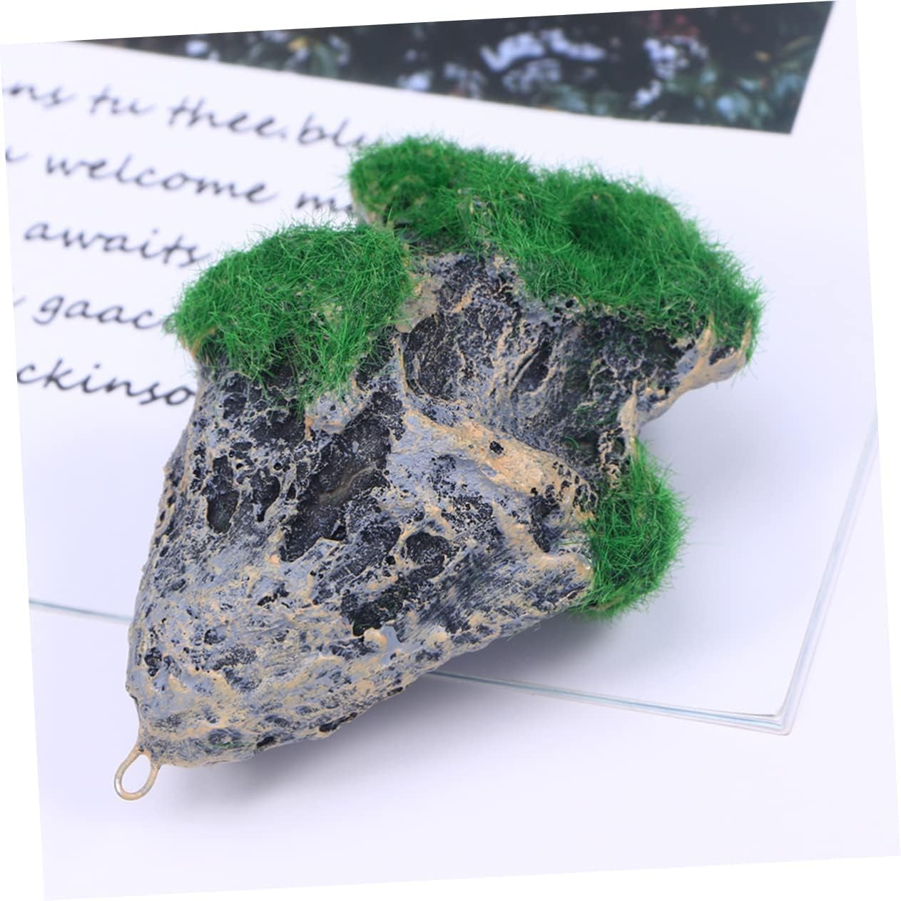 Aquarium Floating Rocks - Resin Decorative Ornament for Aquatic Landscapes and Fish Tank Decor