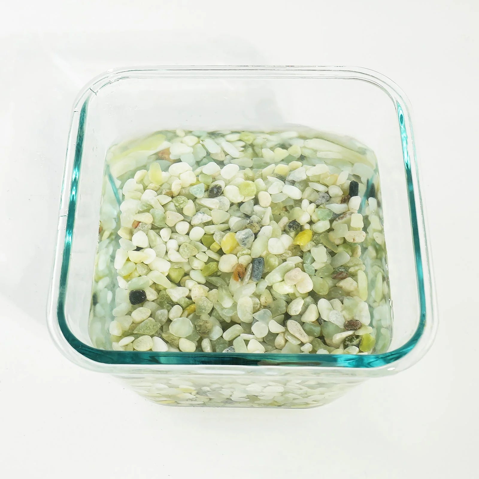 12 LBS Natural Gravel for Fish Tank, Stonecreek Betta Fish Aquarium Gravel, Vase Filler, River Rocks, Fish Tank Decorations, Perfect for Aquarium Decor, Fish Tank, & Indoor Plant, Jade