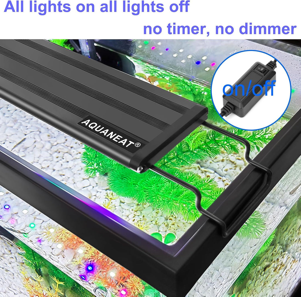 Full Spectrum LED Aquarium Light for 18 to 24 Inch Freshwater Fish Tanks