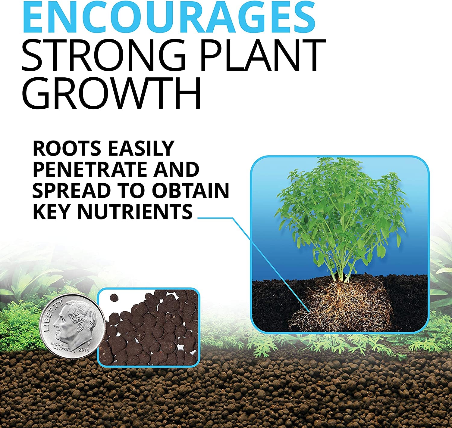 12694 Plant and Shrimp Stratum for Freshwater Aquariums, 8.8 lbs – Premium Substrate for Robust Plant Growth, Ideal for Neutral to Slightly Acidic pH