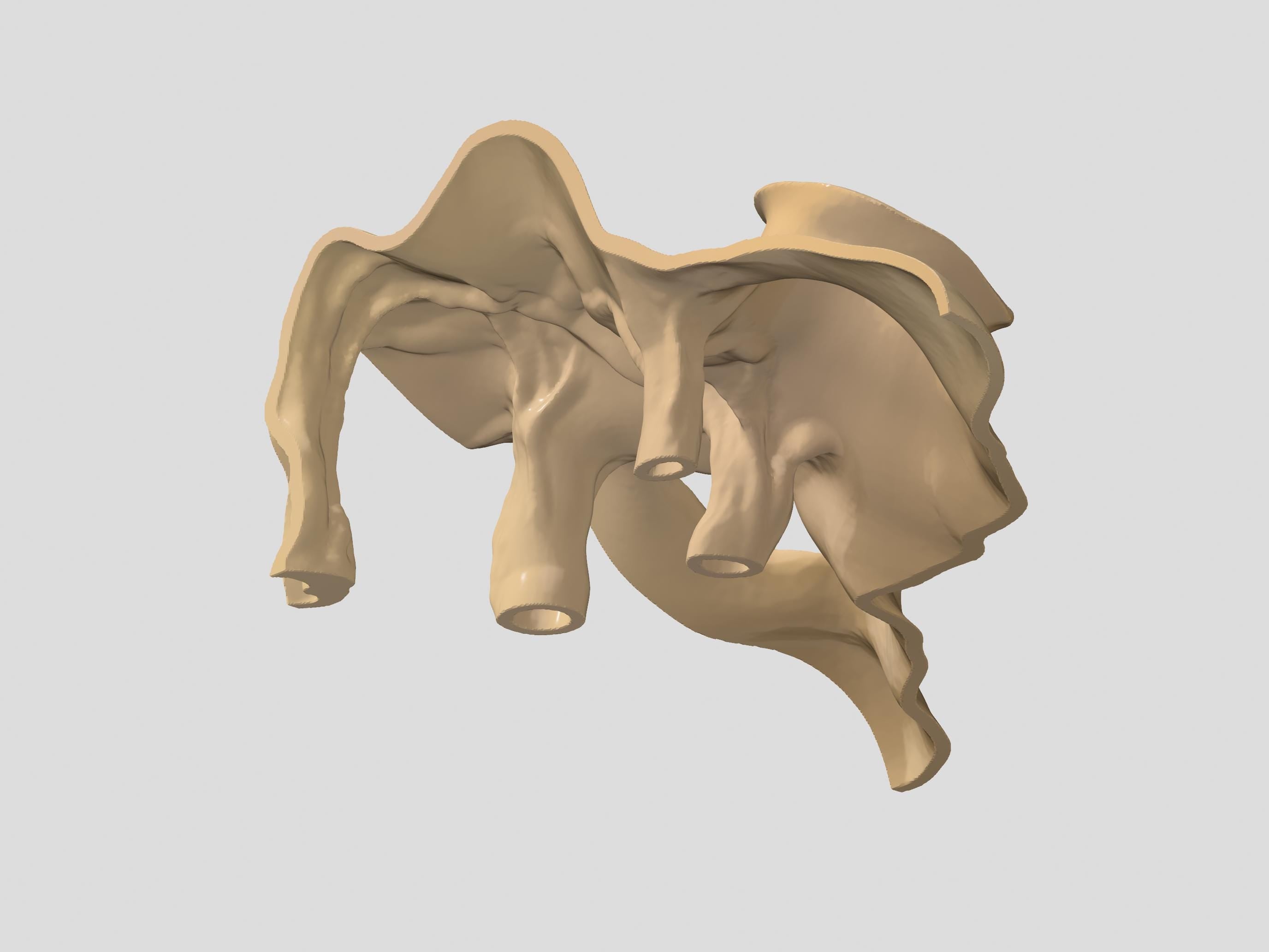 Corner Mangrove Root Hideout – Aquarium & Terrarium Decor